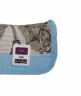 Пенал "париж" Blue / голубой, 21х8х5 см