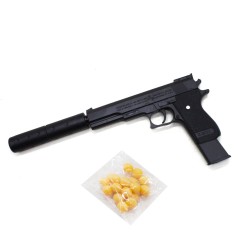 Детский пистолет с глушителем