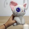 Мягкая игрушка лунный Кот 25 см (Белый)