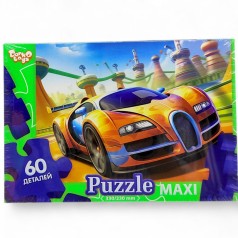 MAXI PUZZLE 60 "ЗОЛОТОЙ СПОРТКАР