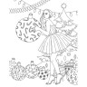Книга-раскраска #girls #fashion #christmas