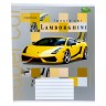 Зошит кольоровий 12 аркушів, клітинка "Green" "2131"