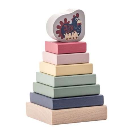 Розвивальна іграшка "Пірамідка"