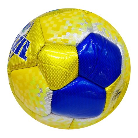 МЯЧ ФУТБОЛЬНЫЙ №5, PVC, ВЕС 330-350 ГРАММ, ЖЕЛТЫЙ
