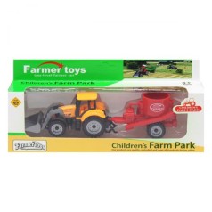 Трактор "Farm Park", оранжевый
