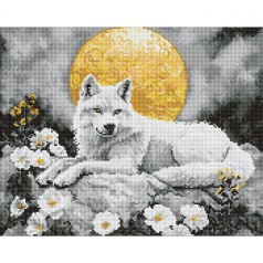 Набір з алмазною мозаїкою "Під світлом місяця" 40х50см