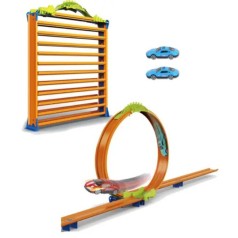 Трек с запуском в коробке 8899-14 р.34,5*36,5*6,2см