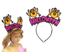 Обруч Хэллоуин (Halloween) розовый