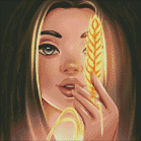 Алмазная мозаика "Пшеница"