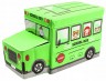 Пуф-корзина для іграшок "Шкільний автобус"