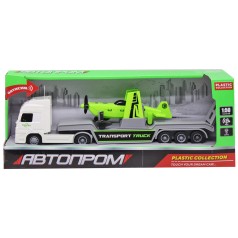 Машинка "Автопром: Трейлер с вертолетом"