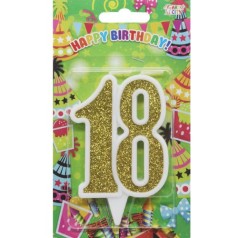 Свеча для торта "18 лет"