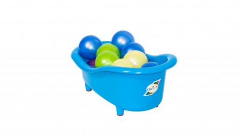 Ванночка с шариками, большая (синяя)