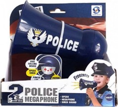 Уценка. Игрушка "Полицейский мегафон"  - заржавели контакты