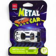 Машинка металева Deli "Urban cars" (біла)