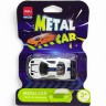 Машинка металева Deli "Urban cars" (біла)