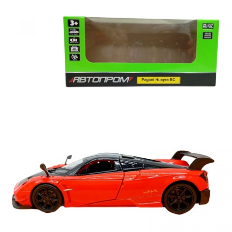 Машина мет. 1:32 "Pagani Huayra BC", бат., свет, звук, откр. двери