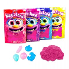 Кінетичний пісок "Magic sand" (500 г) рожевий