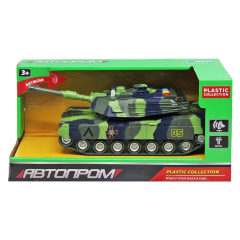 Игрушка "Автопром: Танк", зеленый