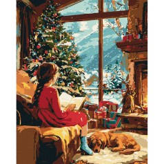 Картина по номерам "В ожидании чуда" 40х50 см