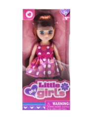 Кукла "Little girls" (малиновый)