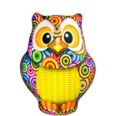 Антистрессовая игрушка "SOFT TOYS - Сова с корзинкой"