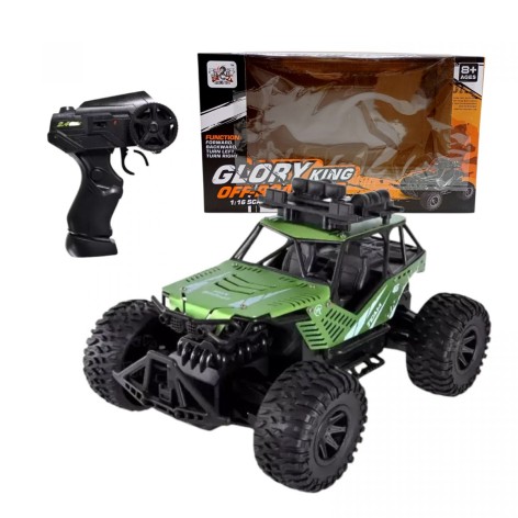 Машина р/у батар. (ЗЕЛЕНАЯ)