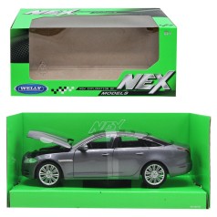 Машина металл Jaguar XJ 1:24 серая