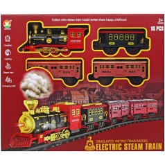 Железная дорога с поездом "Electric Steam Train"
