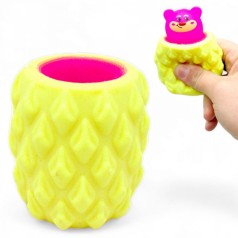 Ведмедик в ананасі, жовтий