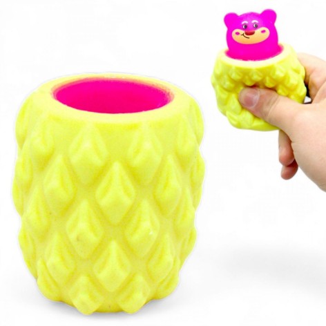 Ведмедик в ананасі, жовтий