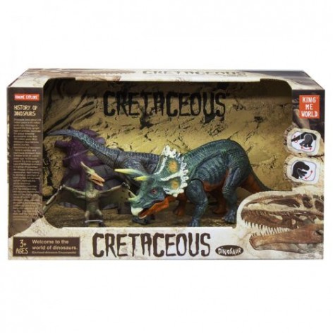 Набір динозаврів "Cretaceous", трицератопс