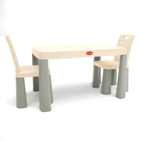 Игровой набор "DOLONI. Cтол и 2 стула" (стол - 48х82х56 см; стул - 30х30х60 см; коробка - 58х15х83 см)