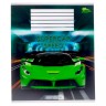 Зошит кольоровий 12 аркушів, клітинка "Green" "2958"