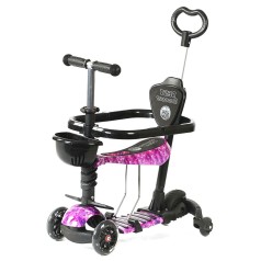 Самокат 5 в 1 Best Scooter , с доп. колесами