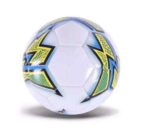 Мяч футбольный детский №3, (БЕЛО-ЖЕЛТЫЙ)