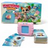 Алфавит "Монтессори Котик" (УКРАИНСКАЯ ОЗВУЧКА, USB-кабель, регулировка громкости), розовый