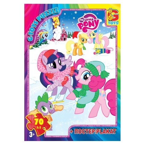 Пазли "Little Pony", 70 елементів + плакат
