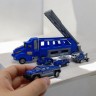 Автовоз с металлическими машинками в коробке LH516