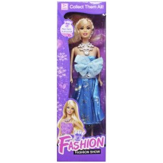 Кукла "Fashion Show" в голубом (28 см)