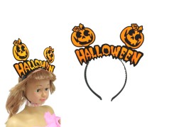 Обруч Хэллоуин (Halloween) оранжевый