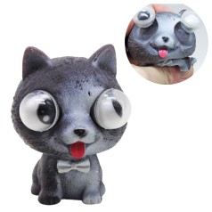 Игрушка-антистресс "Popping eyes: Котик" (серый)