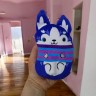 Мягкая игрушка Dogs vs Squirls синяя