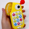 Игрушечный мобильный телефон, музыкальный (ЖЕЛТЫЙ)
