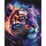 Картина за номерами Космічний тигр, 40х50 см