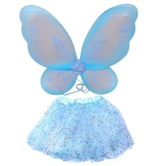 Маскарадний костюм "Крила" (БЛАКИТНИЙ)