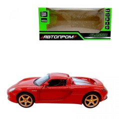 Машина мет. 1:32 Porsche Carrera GT, батар., свет, звук, откр. двери