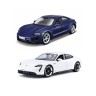 Автомодель - PORSCHE TAYCAN TURBO S (ассорт. синий, белый, 1:24)
