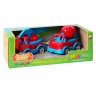 Mini Matiki коробка 2 (бетоносмеситель, экскаватор) Набор детский, BAMSIC (Красно-синий)