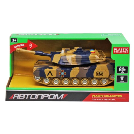 Игрушка "Автопром: Танк", хаки